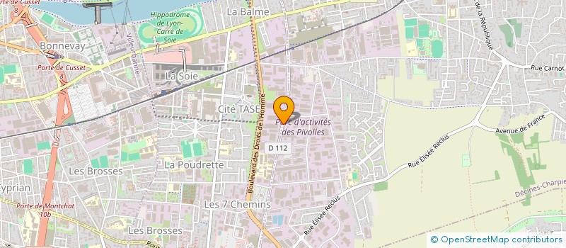 localisation de l'entreprise ALECAR  DECINES-CHARPIEU