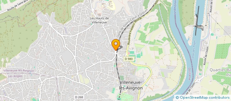 localisation de l'entreprise ALECAT  VILLENEUVE-LES-AVIGNON