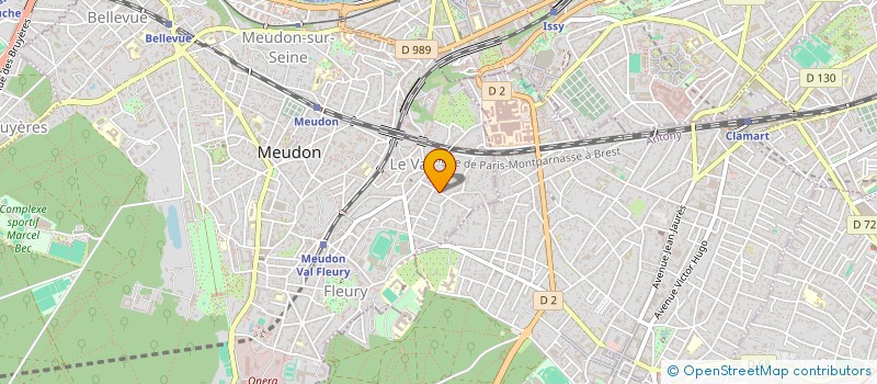 localisation de l'entreprise ALECPRO à MEUDON