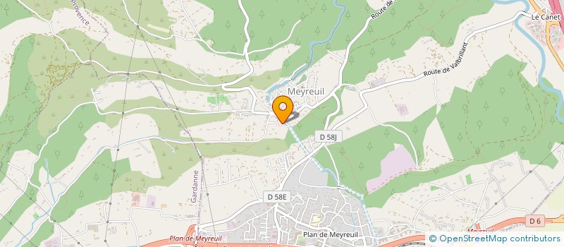 localisation de l'entreprise ALECTO  MEYREUIL