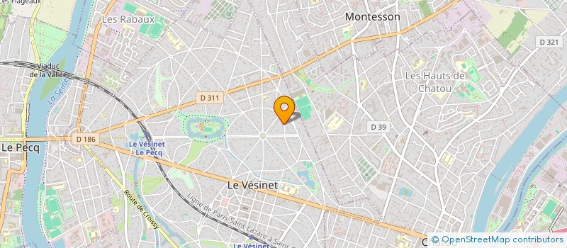 localisation de l'entreprise ALEFTHEO  LE VESINET