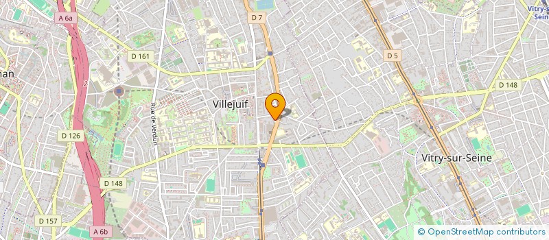 localisation de l'entreprise ALEFYATECH  VILLEJUIF