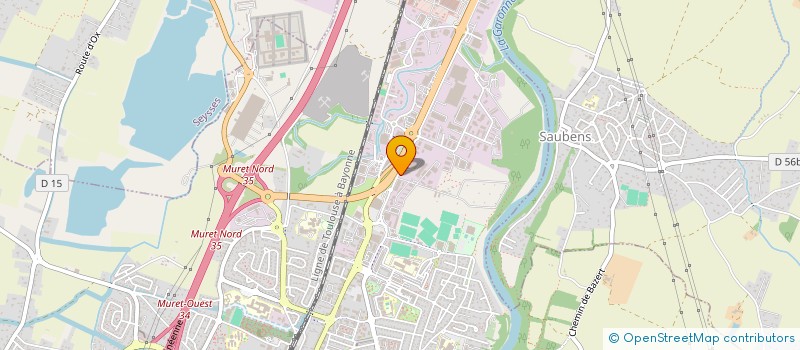 localisation de l'entreprise ALEGERA  MURET