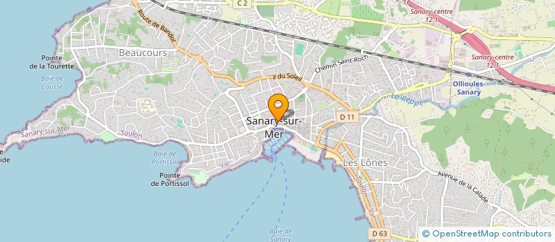 localisation de l'entreprise ALEGIA à SIX-FOURS-LES-PLAGES