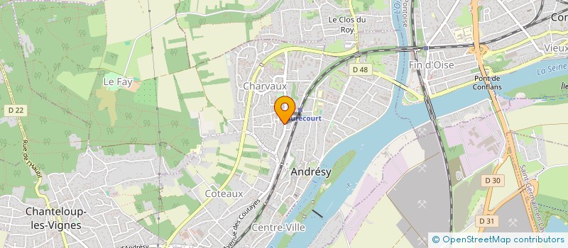 localisation de l'entreprise ALEGIX  ANDRESY