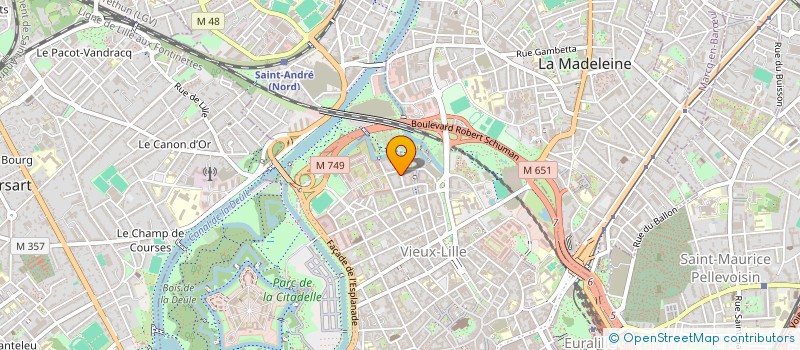 localisation de l'entreprise ALEGO à LILLE