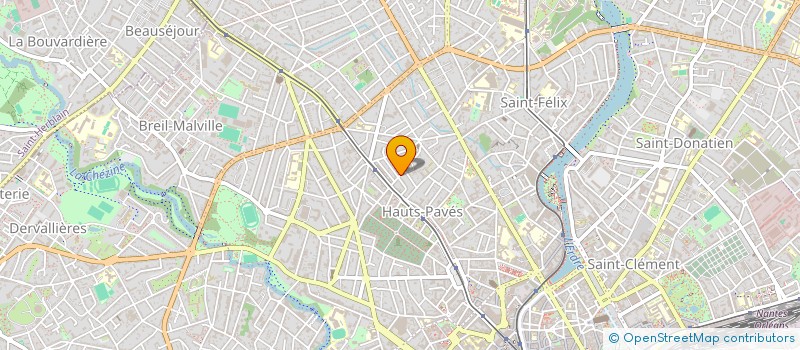localisation de l'entreprise ALEGO à NANTES