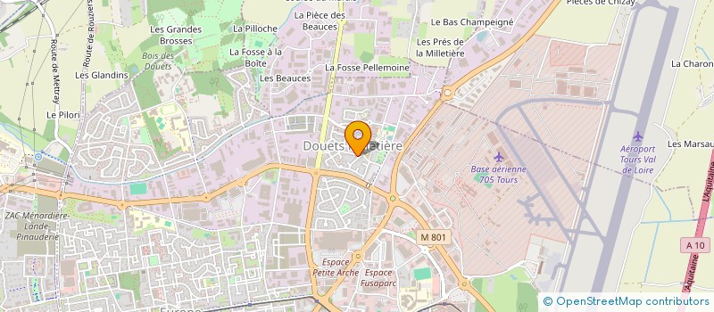 localisation de l'entreprise ALEGO AGENCEMENT à TOURS
