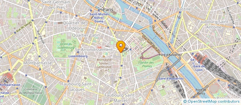 localisation de l'entreprise ALEGRIA à PARIS