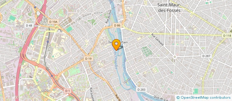 localisation de l'entreprise ALEGRIA à CRETEIL