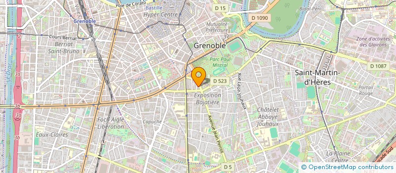 localisation de l'entreprise ALEGRIA  GRENOBLE