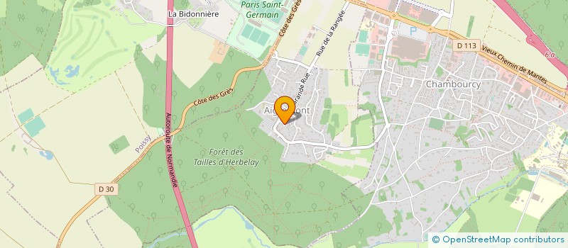 localisation de l'entreprise ALEGRIA  AIGREMONT