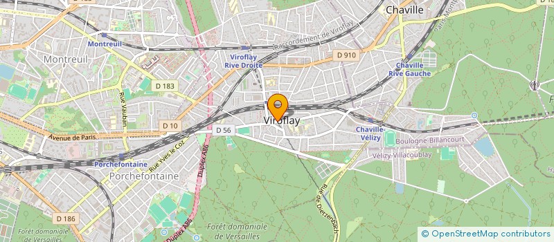 localisation de l'entreprise ALEGRIA  VIROFLAY