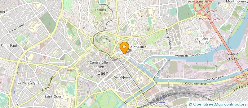 localisation de l'entreprise ALEGRIA à CAEN