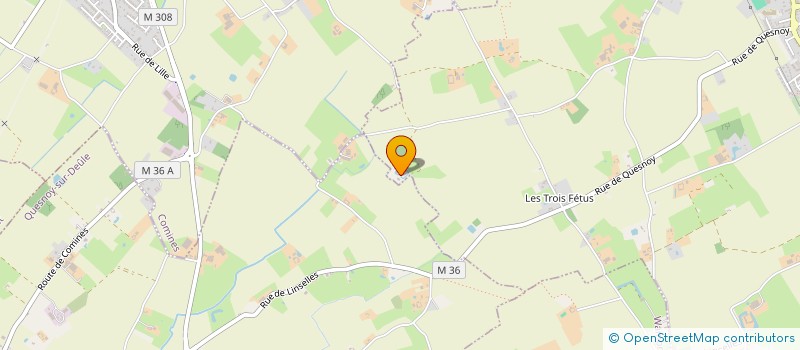 localisation de l'entreprise ALEGRIA  LINSELLES