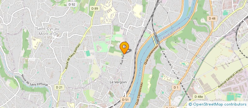 localisation de l'entreprise ALEGRIA  COLLONGES-AU-MONT-D'OR