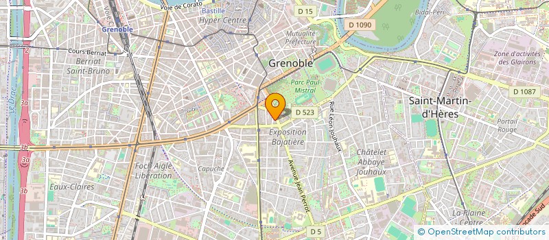 localisation de l'entreprise ALEGRIA & CO à GRENOBLE