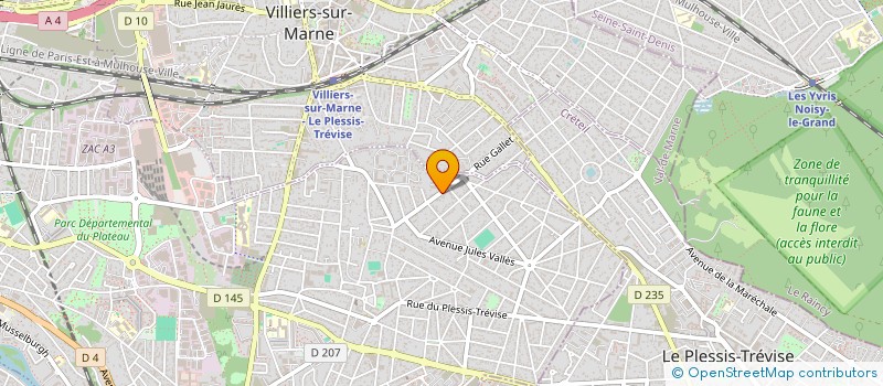 localisation de l'entreprise ALEGRIA DE ORIGINE PORTUGAISE à CHAMPIGNY-SUR-MARNE
