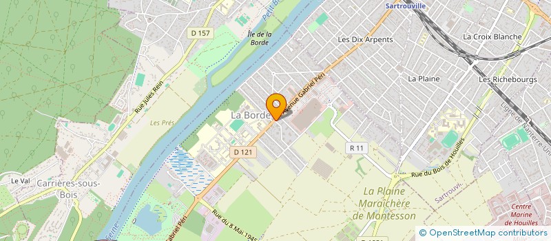 localisation de l'entreprise ALEGRIA IMMOBILIER  MONTESSON