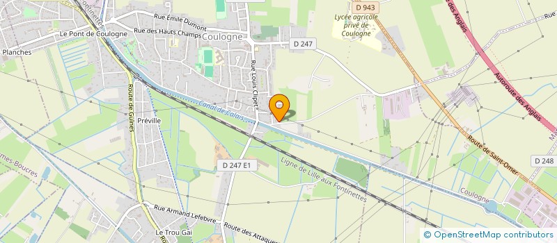 localisation de l'entreprise ALEH  COULOGNE