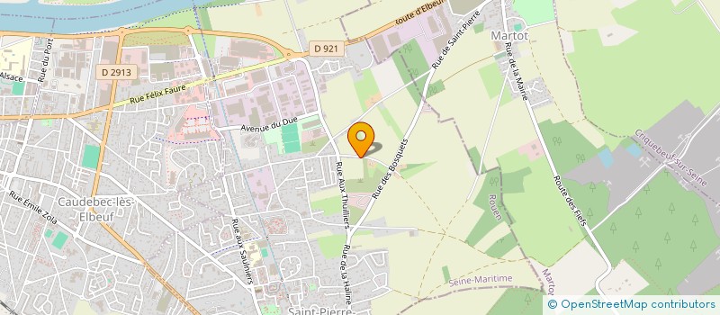 localisation de l'entreprise ALEHAS  SAINT-PIERRE-LES-ELBEUF