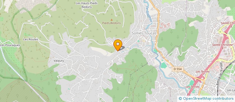 localisation de l'entreprise ALEHAUSE ELECTRICITE à SOLLIES-PONT