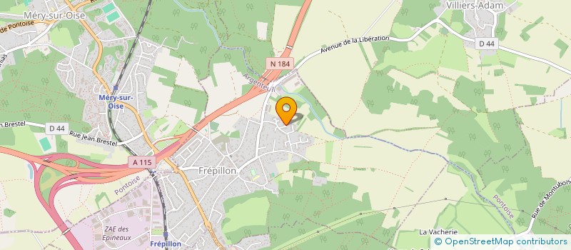 localisation de l'entreprise ALEIAD à FREPILLON