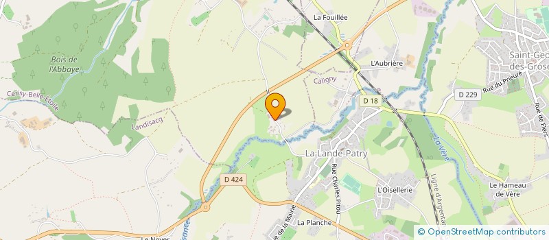 localisation de l'entreprise ALEIM à CERISY-BELLE-ETOILE