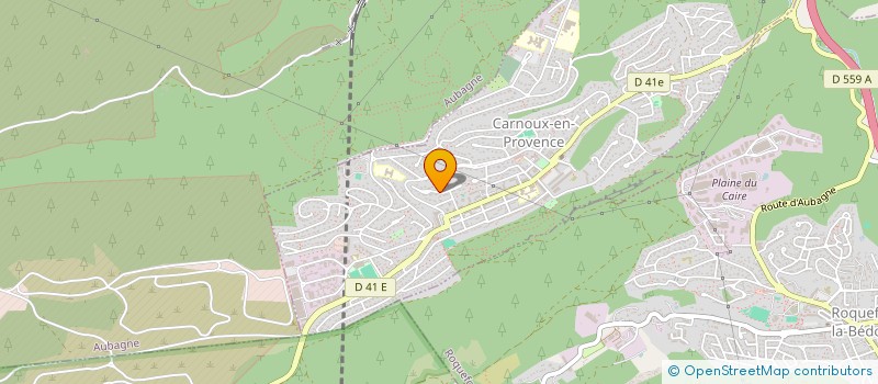 localisation de l'entreprise ALEJA à CARNOUX EN PROVENCE