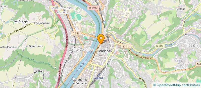 localisation de l'entreprise ALEJOMA  VIENNE