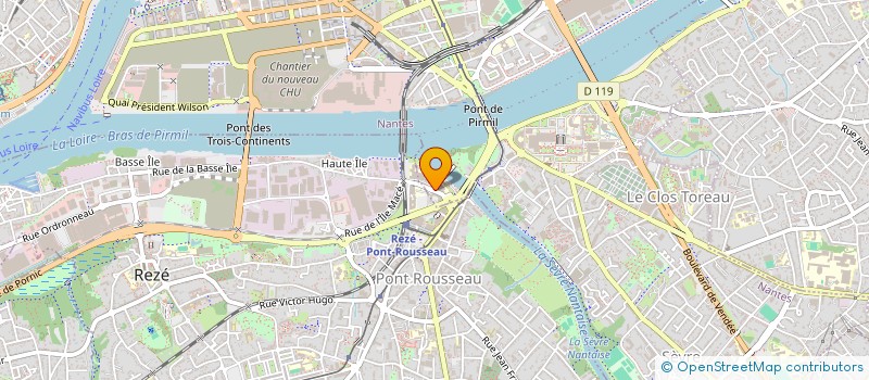 localisation de l'entreprise ALEK ONCO à NANTES
