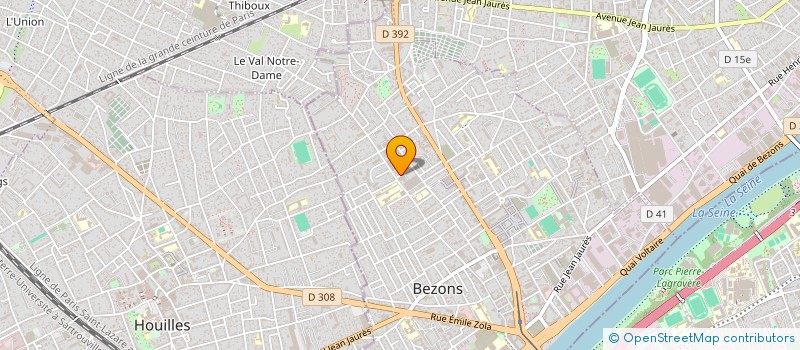 localisation de l'entreprise ALEK'S CONCEPTS  BEZONS