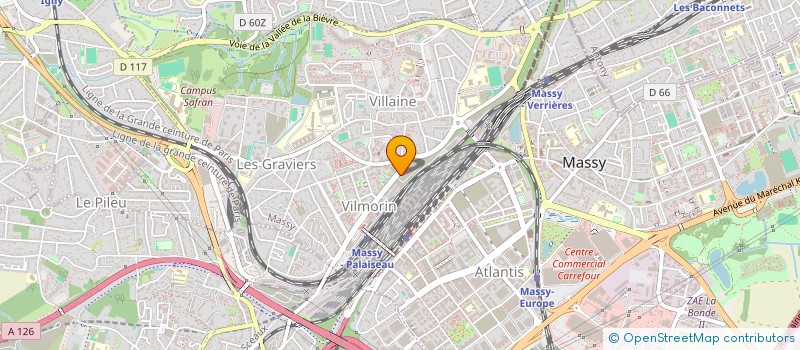 localisation de l'entreprise ALEK SOLUTIONS à MASSY