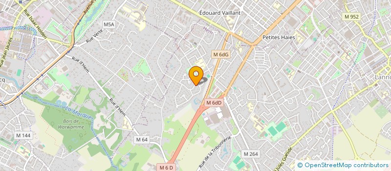 localisation de l'entreprise ALEKA  HEM