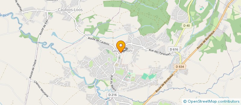 localisation de l'entreprise ALEKI  SAUVAGNON