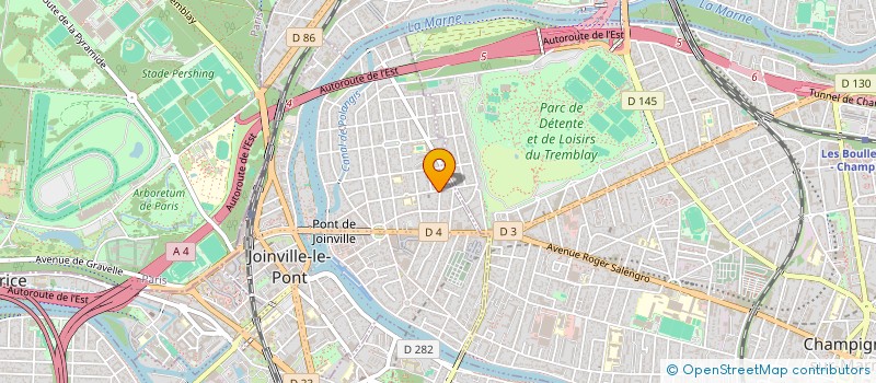 localisation de l'entreprise ALEKS à JOINVILLE-LE-PONT