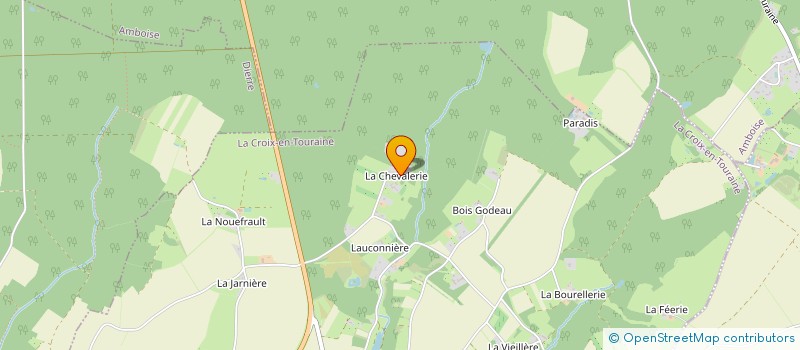 localisation de l'entreprise ALEKSIC IMMO à LA CROIX EN TOURAINE