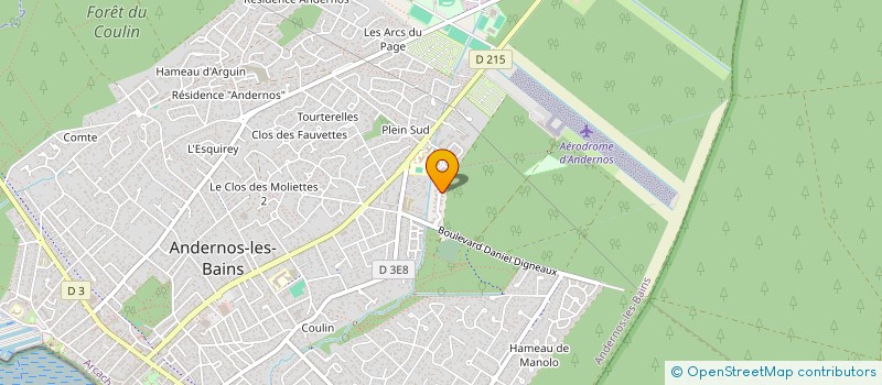 localisation de l'entreprise ALELCO  ANDERNOS-LES-BAINS