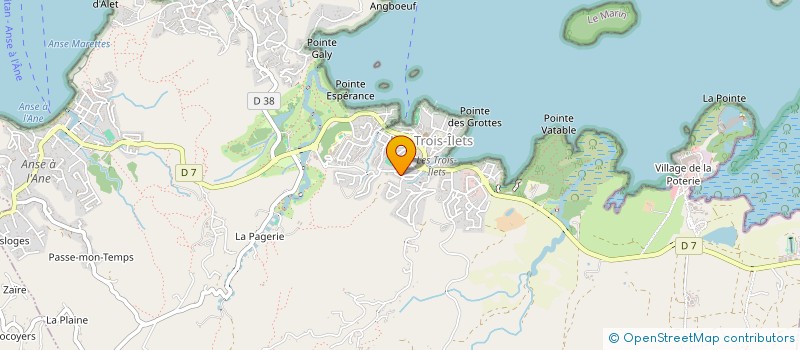 localisation de l'entreprise ALELE à LES TROIS-ILETS