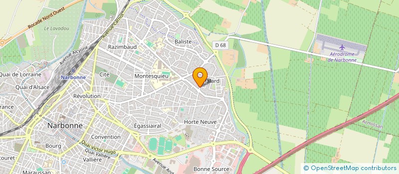 localisation de l'entreprise ALELSY à NARBONNE