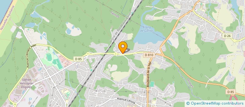 localisation de l'entreprise ALEMA  TARNOS