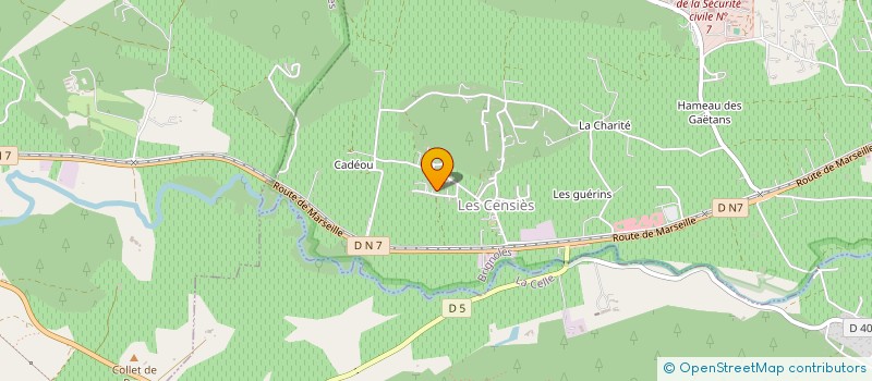localisation de l'entreprise ALEMAN à BRIGNOLES