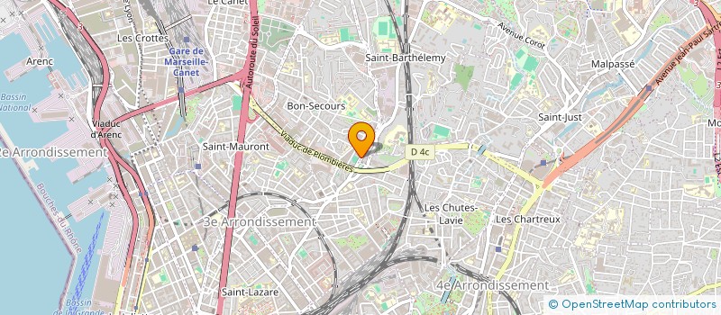 localisation de l'entreprise ALEMANARE à MARSEILLE