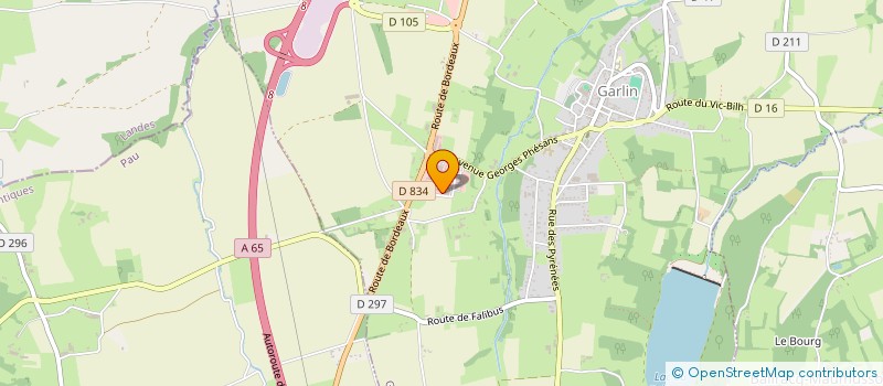 localisation de l'entreprise ALEMANAT  GARLIN