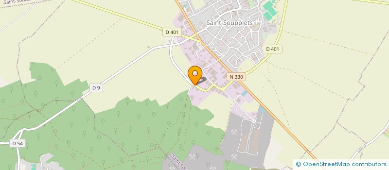 localisation de l'entreprise ALEMAS  SAINT-SOUPPLETS