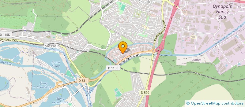 localisation de l'entreprise ALEMAS-EST  MESSEIN