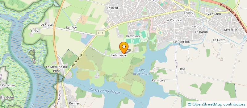 localisation de l'entreprise ALEMAT  ARRADON