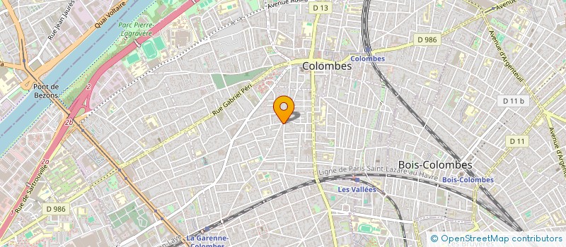 localisation de l'entreprise ALEMAX à COLOMBES