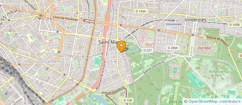 localisation de l'entreprise ALEMAXBART à SAINT-MANDE