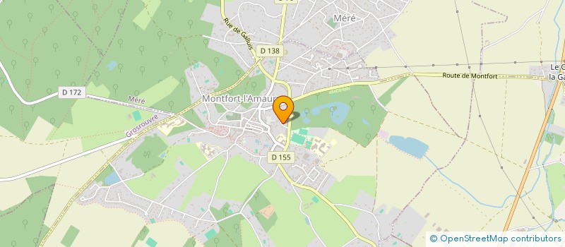 localisation de l'entreprise ALEMIS  MONTFORT-L'AMAURY